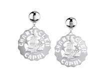 Earrings Chantecler Woman Logo Argento in Silver 38909